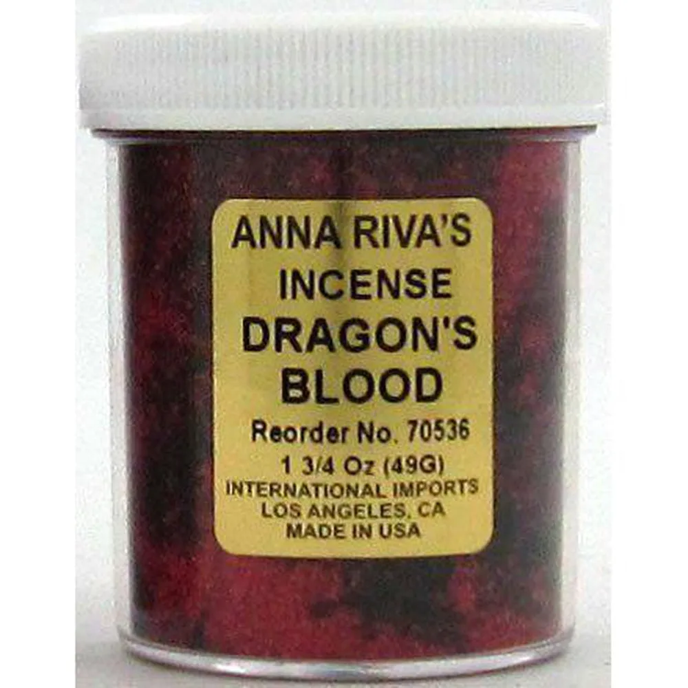 1 3/4 oz Anna Riva Incense Powder - Dragon's Blood