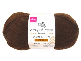 Acrylic Yarn Brown