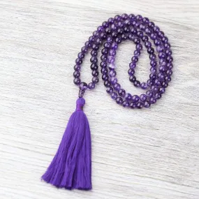 Amethyst Spiritual Growth Mala