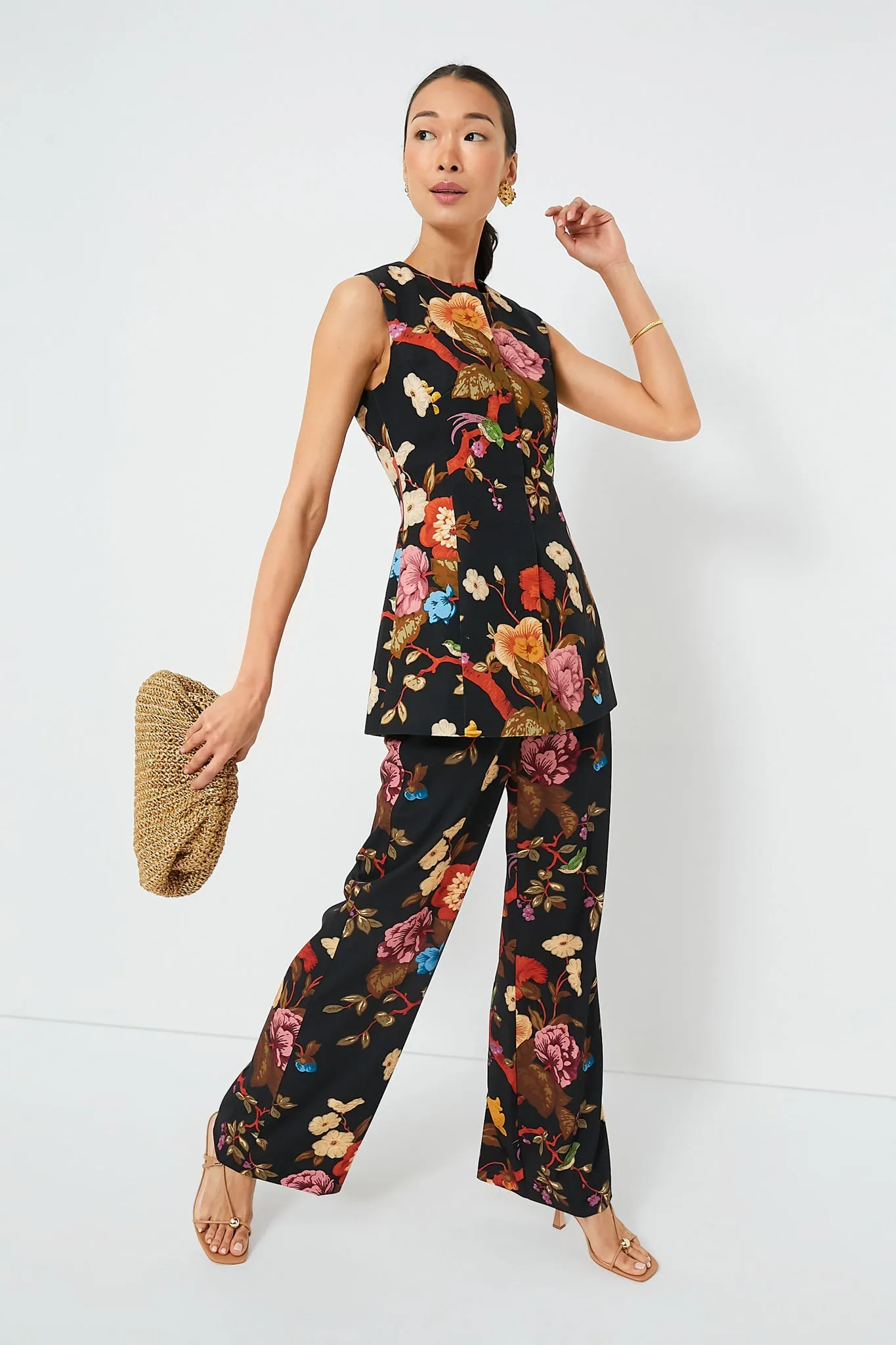 Baroque Floral Erin Pants