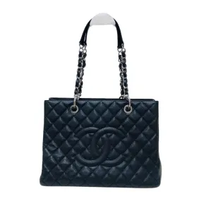 Chanel Black Caviar GST in Black with SHW