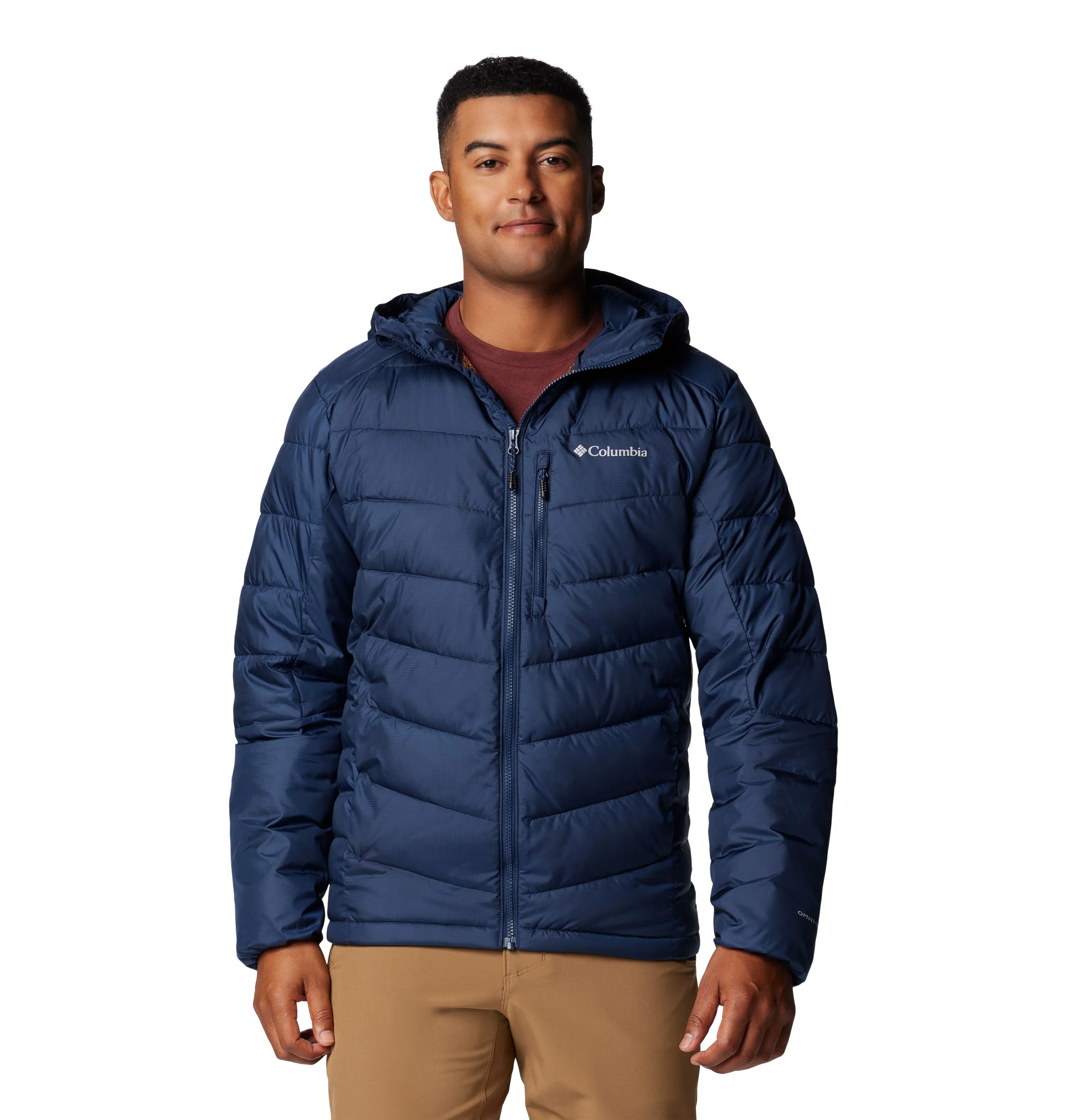 Columbia Men's Labyrinth Loop II Hooded Insulated Jacket (Collegiate Navy)