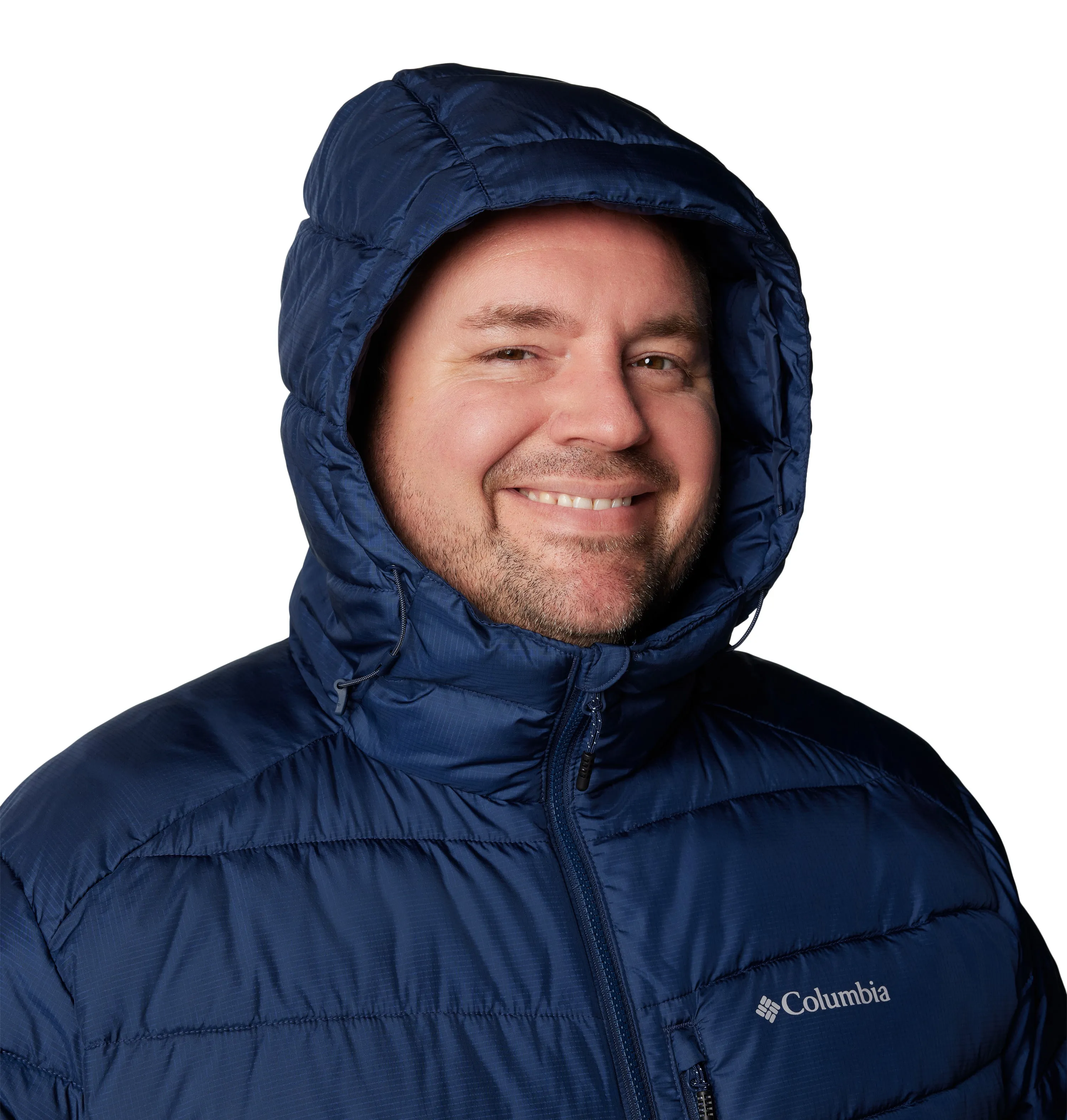 Columbia Men's Labyrinth Loop II Hooded Insulated Jacket (Collegiate Navy)