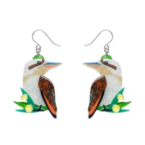 Erstwilder Australiana - Kirby the Kookaburra Drop Earrings