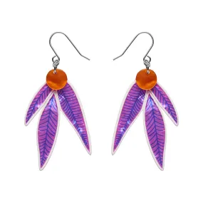 Erstwilder x Lauren Rogers - Gainful Gum Leaves Drop Earrings