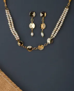 Fashionable Real Pearl Choker Set