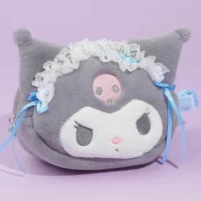 Kuromi Light Blue Days Plushie Sling Bag