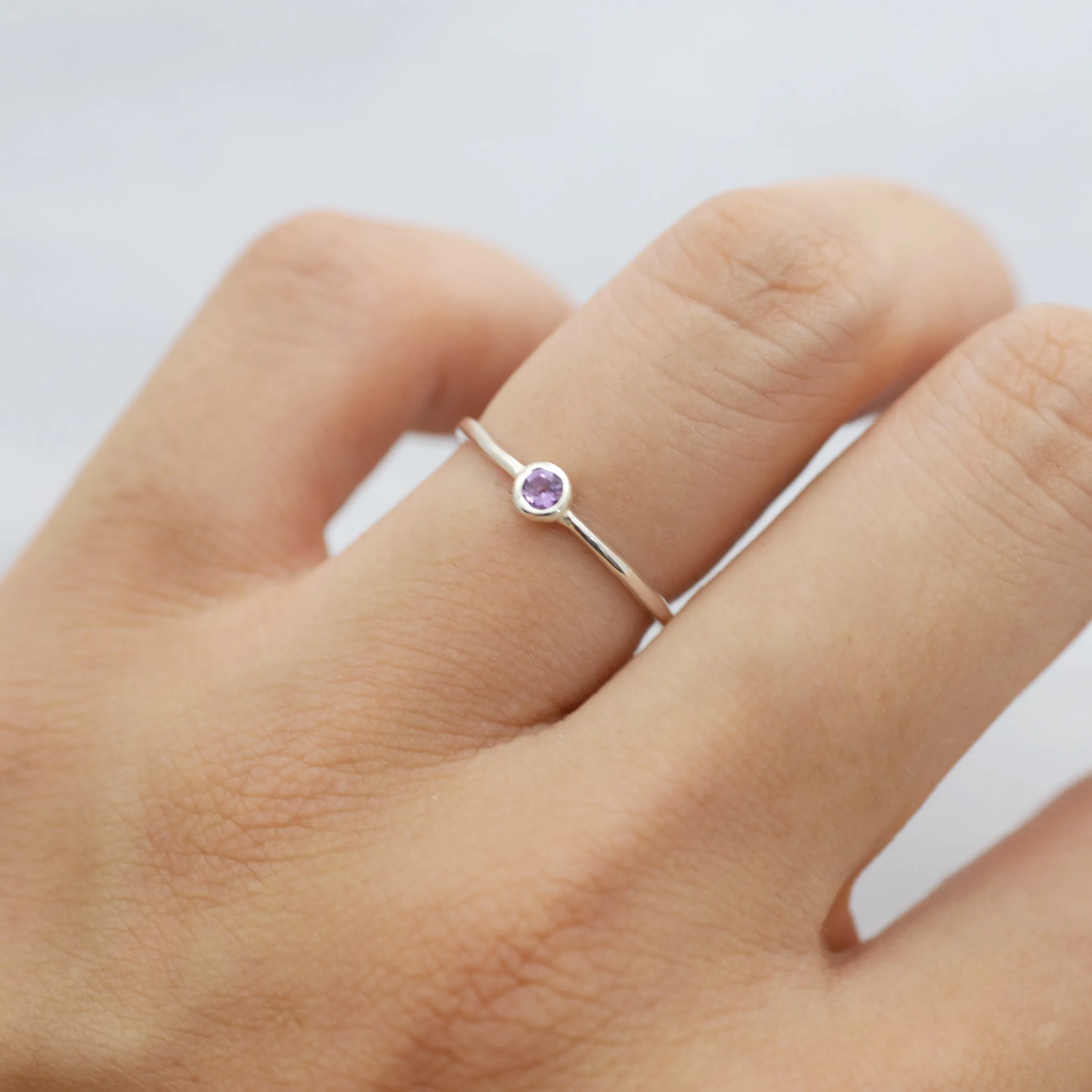 One dream Ring (small/semi-precious stones) - Silver