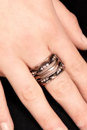 Paparazzi Unexpected Treasure Copper Ring