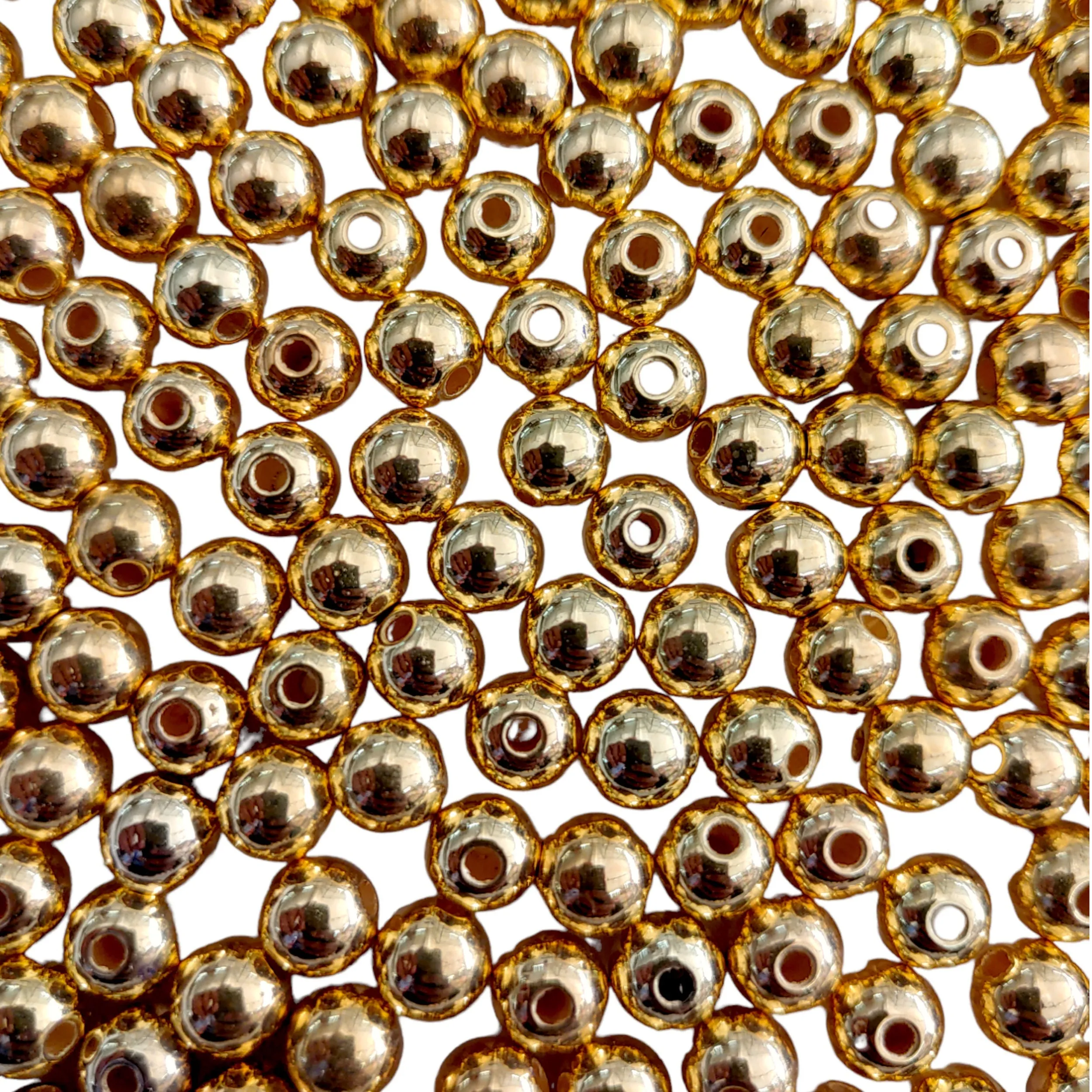 Premium quality CCB Ball Beads for DIY Craft, Trousseau Packing or Decoration - 11629