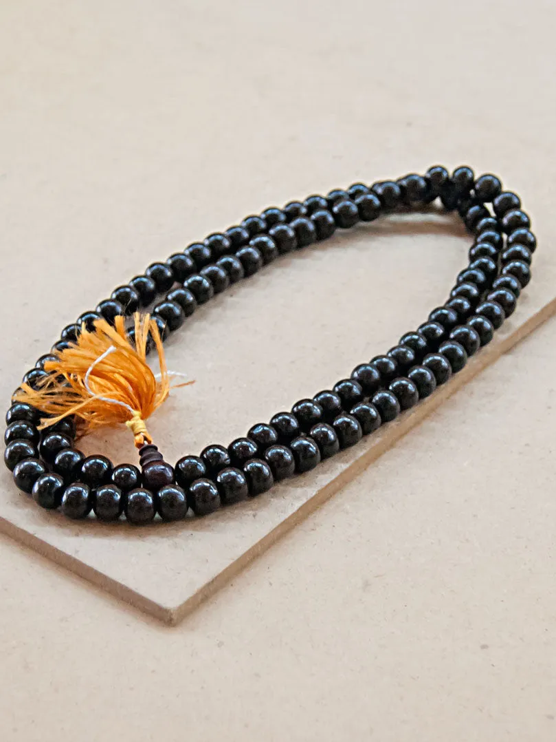 RoseWood Mala bead