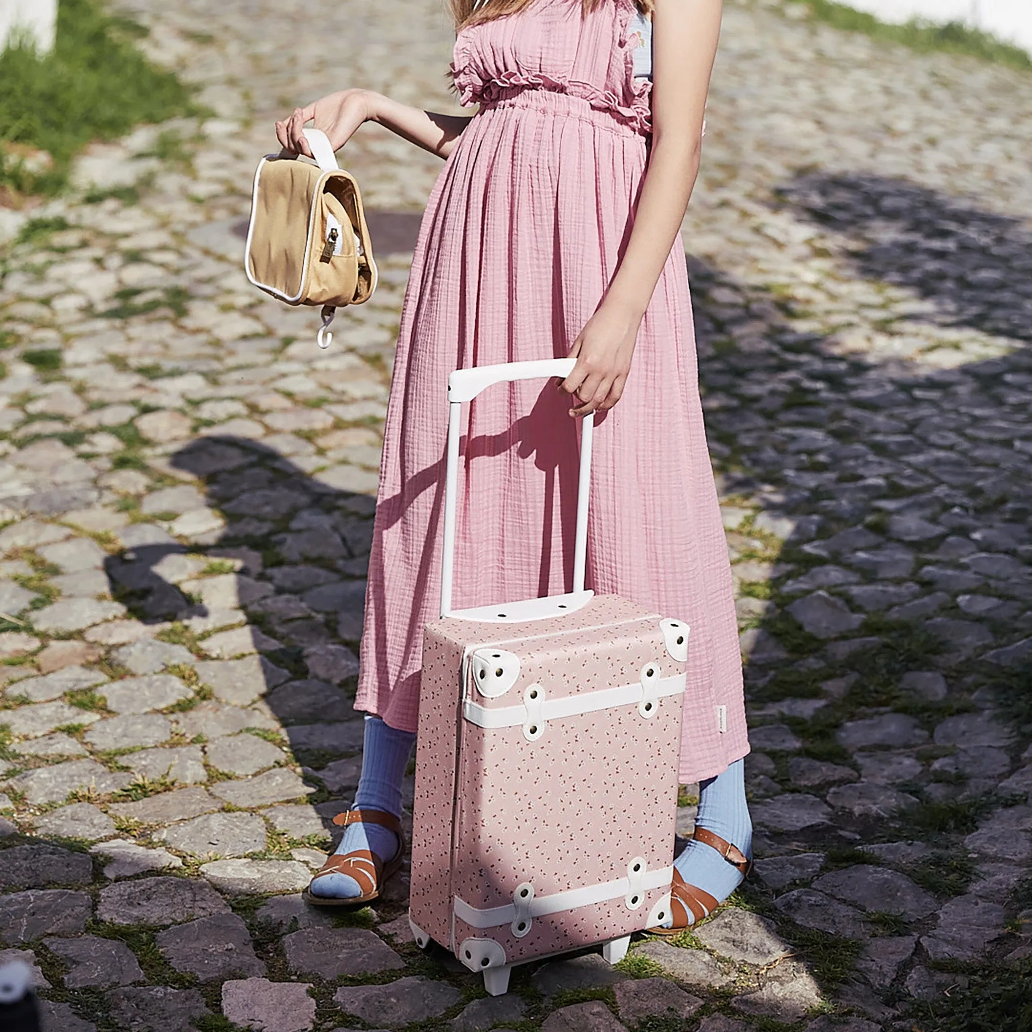 See-Ya Suitcase | Pink Daisies