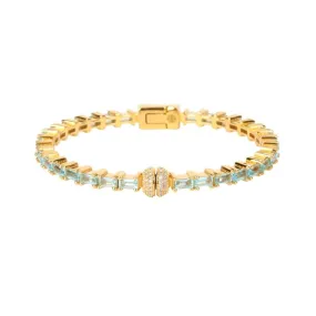 Sky Blue Topaz Aurora Bracelet